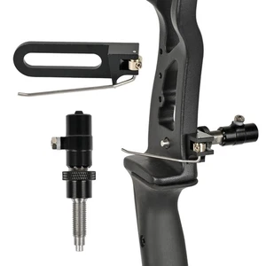 Arrow Rest and Plunger for Recurve Bow - Aluminum Alloy Arrow Rest and Cushio... - Picture 1 of 6