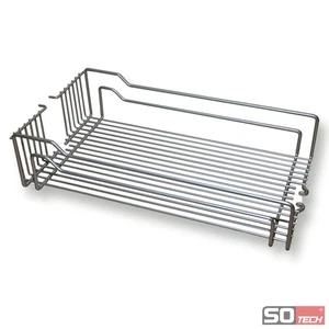 Cesta colgante gris plata ancho 300 - 600 mm para extractor de farmacia DISPENSA cesta - Imagen 1 de 6