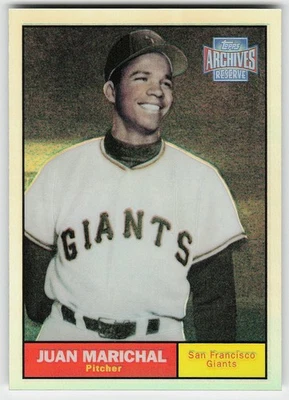 2001 Topps Archives Reserve #45 Juan Marichal BASEBALL San Francisco Giants - Image 1 of 2