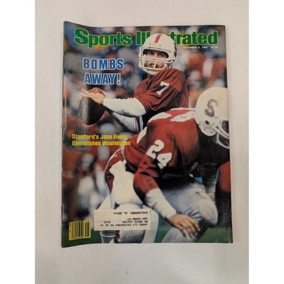 Sports Illustrated Magazine November 6 1983 Stanford John Elway Football Foto 1 de 2