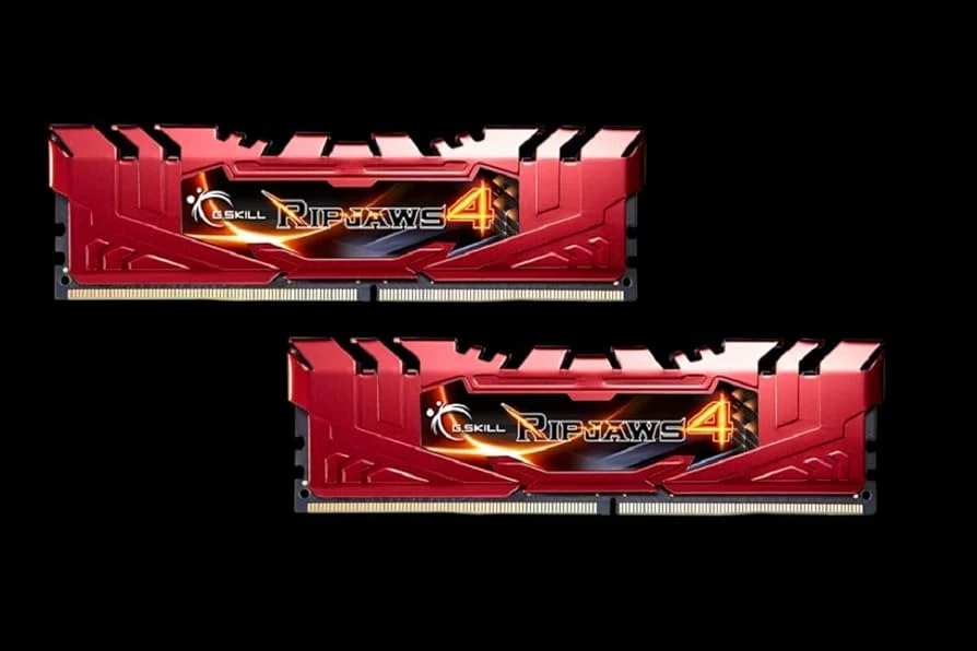 G SKILL 16GB 2X 8GB DDR4 2400MHz PC4 Desktop DIMM Memory RAM F4-2400C15D 16GRR - Image 1 of 1