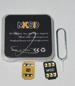 20 RSIM MKSD4 V1.9 OS 17.xx All IPHONES LOT OF 20 - Picture 1 of 2