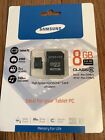 New Samsung Hi Speed 8GB Class 6 Micro SDHC Memory Card With Adapter Full HD 
