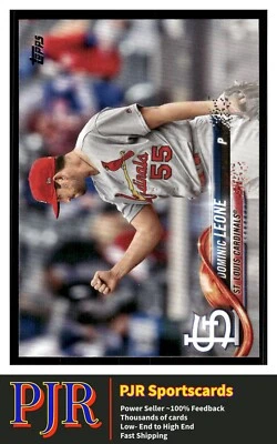 2018 Topps Update #US223 Dominic Leone St. Louis Cardinals - Image 1 of 2