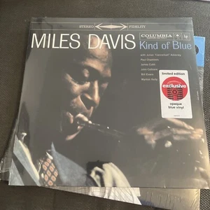 MILES DAVIS - Kind Of Blue - Limited Edition - Opaque Blue LP Vinyl Record Album - Picture 1 of 3