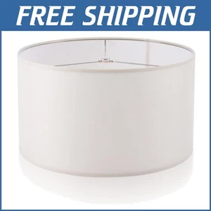 Versatile 18" Drum Lampshade with Spider Fitter for Table & Floor Lamps - Picture 1 of 11
