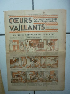 COEUR VAILLANTS / NUMEROS   51  /  118  DECEMBRE   1932   / TINTIN   AU  CONGO - Imagen 1 de 3
