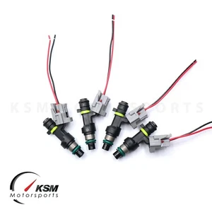 4 x 850cc fuel injectors FOR 02-11 Honda Acura K20A K24A 06-09 S2000 Turbo - Picture 1 of 12
