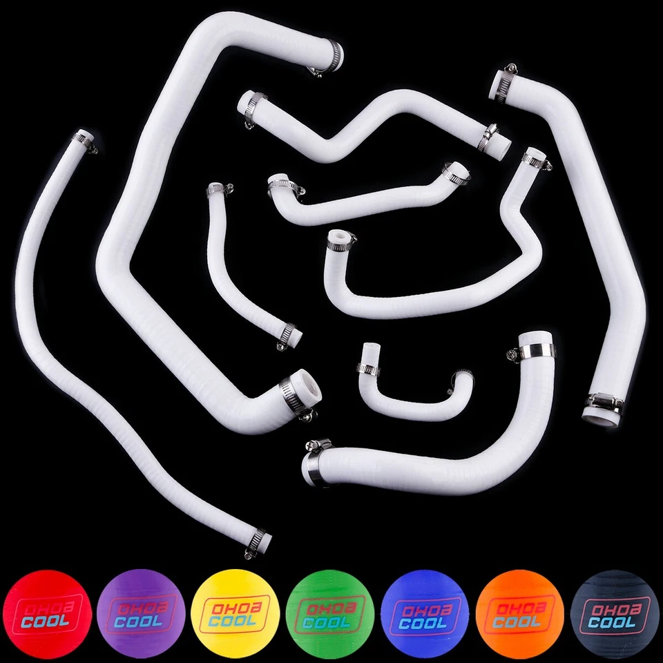  Kit de mangueras de refrigerante de radiador de silicona para HONDA CBR954RR CBR 954 RR 2002 2003 Foto 1 de 4