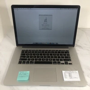 MacBook Pro 15” Mid 2014 A1398 i7/8Gb/512ssd - GOOD - TESTED & WORKING! - Picture 1 of 11