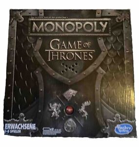 Hasbro - Monopoly Game of Thrones Collectors Edition - mit Musikausgabe  TOP