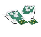 Chippo on the Go Golf Chipping Yard Game 2 Targets 2 Clubs 2 Tapis 6 Balls de Golf