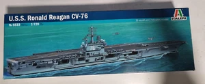 Aircraft Carrier USS Ronald Reagan CV-76 by Italeri 1:720 Scale - Picture 1 of 1