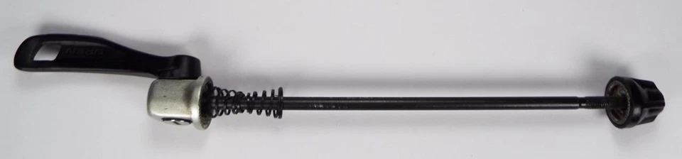 SHIMANO OE - DEORE LX ALIVIO ACERA - SILVER BLACK ALLOY - QR REAR SKEWER ITEM B - Image 1 of 1