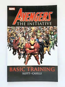 Avengers The Initiative Vol. 1 Basic Training 2008 TPB Marvel 1st Print Unread - Picture 1 of 5