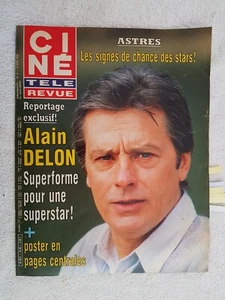 CINE REVUE N°15 1986 DELON C.LAMBERT F.DUBOSC B.LAFONT J-H ANGLADE JAMES CAGNEY - Picture 1 of 15