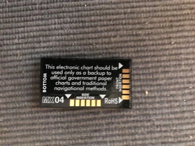 1  X C MAP NT + BLANK C MAP CHART CARD.    ( BB02.  / MX02 /OR MX04.  ) - Image 1 of 4