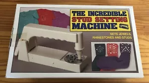 Vintage The Incredible Stud Setting Machine New In Box Vk08 - Bild 1 von 3