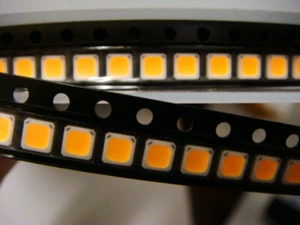Carrete 4000 Alta Corriente 250ma AMBER smd LED's - NICHIA NFSA172T - NUEVO y SIN USAR - Imagen 1 de 12