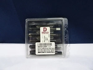 Drillco 2100N High Speed Steel Nitro Spiral Point Threading Tap 9/16-12 6 pc  TF - Picture 1 of 7