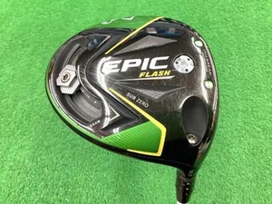 Y0626 Callaway Epic Flash Driver Subzero 10.5 Flex S Used C Rank - Picture 1 of 5