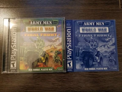 PS1 Army Men: World War Final Front - (PS1, 2001) CIB w/ Manual Fr - Image 1 of 3