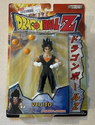Figura de acción Dragon Ball Z Serie 12 Fusion Saga Vegito Vintage 2003 ¡NUEVA!  Foto 1 de 4