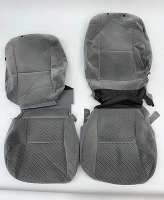 2009 - 2011 Toyota Tundra OEM cloth seat cover set Gray Replacement - Image 1 of 4