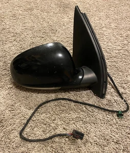 2006-2009 Mk5 Vw GTI R32 Golf 2door Rabbit RIGHT Side Mirror Black - Picture 1 of 3