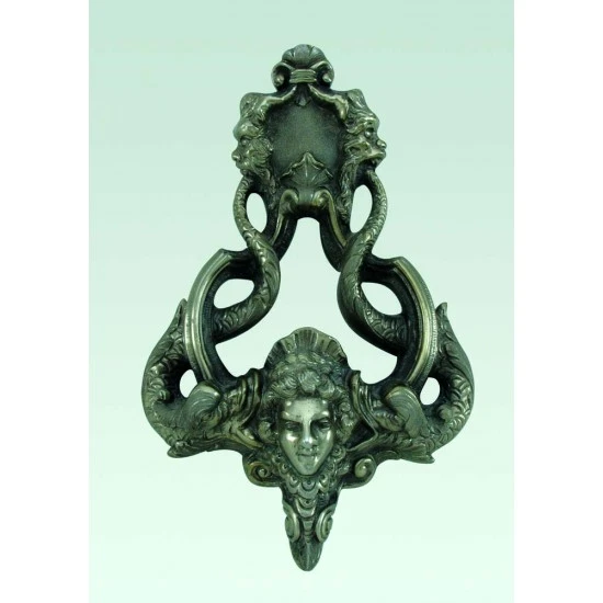 Door Knocker Italian Renaissance Style Nickel Matte - Image 1 of 1