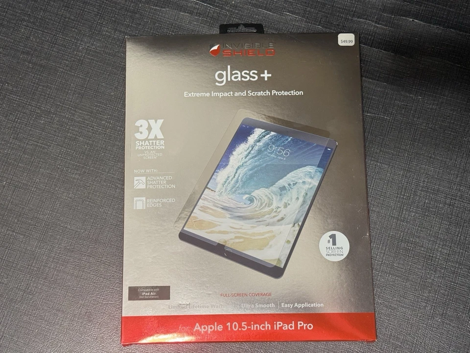 ZAGG Invisible Shield Glass Screen Protector 11in iPad Pro Gen. 1 & 2