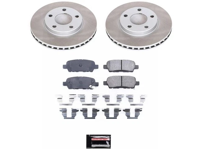 Kit de pastillas de freno trasero y rotor para Infiniti G35 2005-2008 cupé 2006 2007 BD891PB Foto 1 de 1