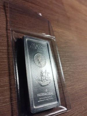 Silberbarren 100 Gramm Cook Island 2009 - Bild 1 von 3