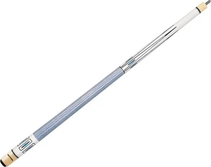 Action Impact IMP21 White & Blue Diamond Points Pool/Billiards Cue Stick - Picture 1 of 2