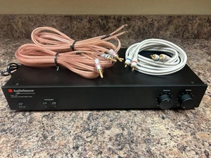 AudioSource AMP100 2ch Amplifier MonsterXP Speaker Cables Nakamichi Connectors - Picture 1 of 8