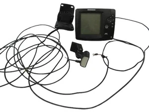 For Parts Cut Cable Humminbird 560 Sonar Fish Finder Transducer & Mount - Picture 1 of 6