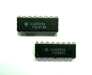 ULN2003A Darlington array PDIP-16 Genuine Motorola part x 2 pcs - Picture 1 of 1