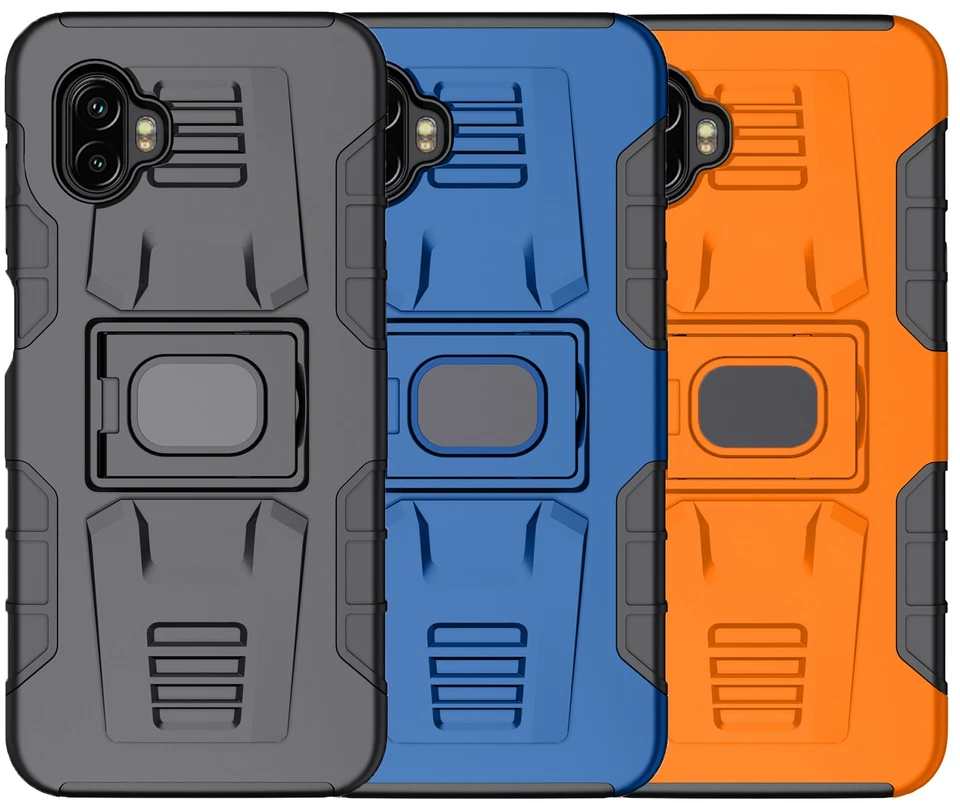 Funda Resistente con Soporte Anillo Agarre para Samsung Galaxy XCover 6 Pro (2022) Foto 1 de 1