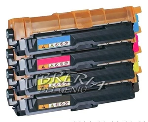 KIT 4 TONER COMPATIBILI TN-241Y-TN-245Y TONER COMPATIBILE BROTHER HL-3170 CWD - Picture 1 of 1