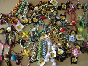 QUALITY CHEAP assorted rope toys x100 RRP £300 - Picture 1 of 1