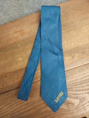 Corbata para el cuello azul Burlington MFRS con logotipo Foto 1 de 3