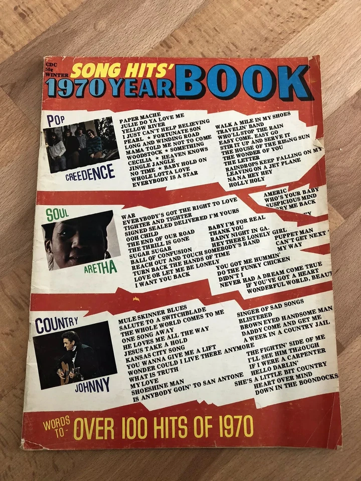 Song Hits 1970 Year Book Magazine Great Shape! Foto 1 de 1