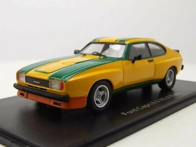 neo 1/43  Ford Capri MKII 3.0S X-Pack  gelb/grün 1976 - Image 1 of 4