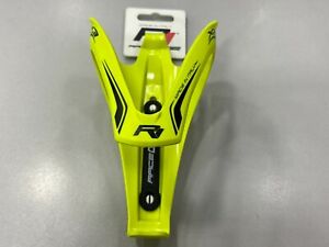 Race One X-3 Plastic Cycling Bicycle Water Bottle Cage Yellow (Made in Italy )