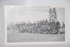 Antique WW1 RPPC - Indiana Divison Football Team at Camp Shelby, Mississippi