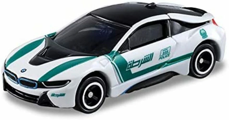 Ion Limited Tomica No. 43 BMW I8 Dubai Police Specification AEON 2 Set
