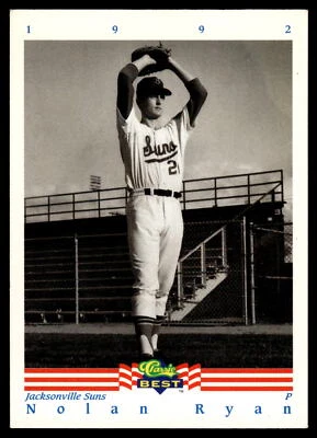 1992 Classic Best #1 Nolan Ryan Card - Image 1 of 2