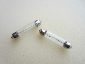 2 LUCAS 270 BULB BMW TURN SIGNAL 12V 18W FESTOON T11 x 42 mm - Picture 1 of 3