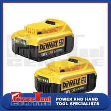 Dewalt x2 Genuine DCB182 18V 4.0Ah XR Li-Ion Battery Fits DCD990 DCD995 DCF880
