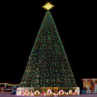 Solar Fairy String Light Led Xmas Falling Twinkle Tree Decoration Christmas Gard